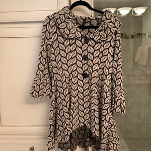 Black and Beige Jacket